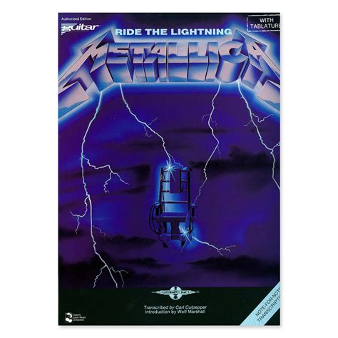 Ride the Lightning - Guitar Tablature Book | Metallica.com