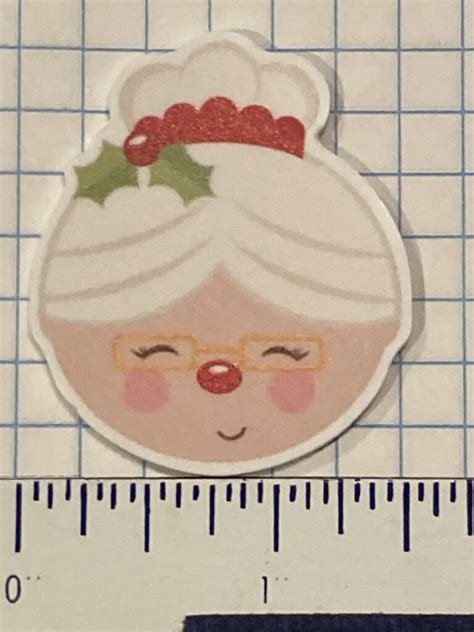 Mrs Claus Face Acrylic Resin – The Crazy Craft Lady