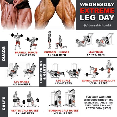 Pin By Katrina Horton On Leg Day Leg Workouts Gym, Best Leg Workout ...