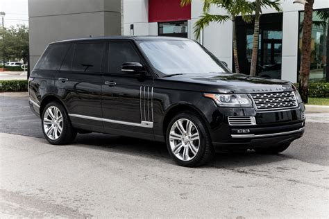 Used 2016 Land Rover Range Rover SVAutobiography LWB For Sale ($107,900 ...