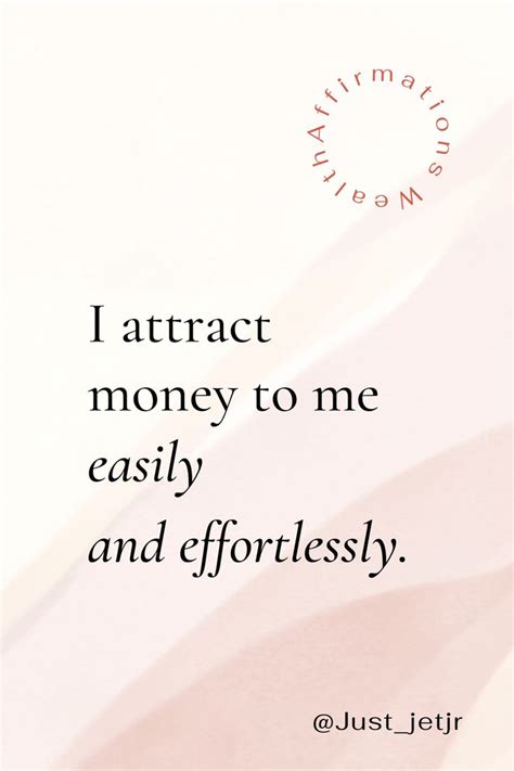 Daily Wealth Affirmations | Wealth affirmations, Affirmations, Money ...