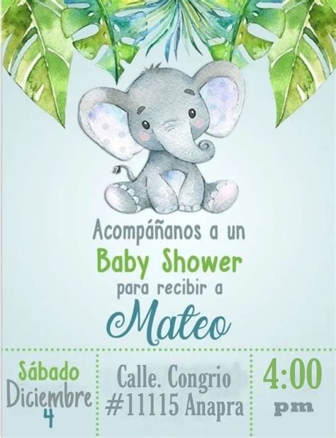 Curiosas invitaciones de niño para baby shower 2 formatos – Artofit