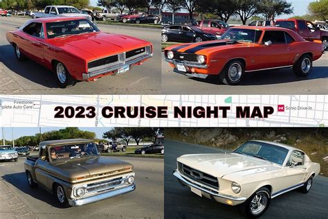 Here's The Official 2023 Fall Cruise Night Map