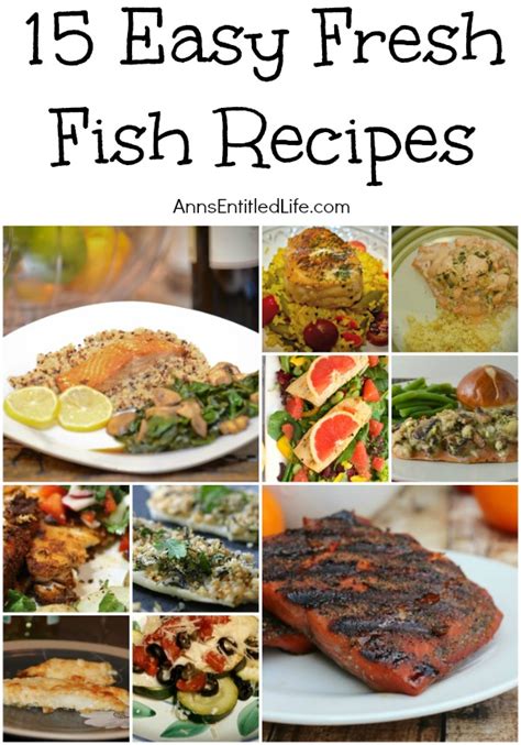 15 Easy Fresh Fish Recipes