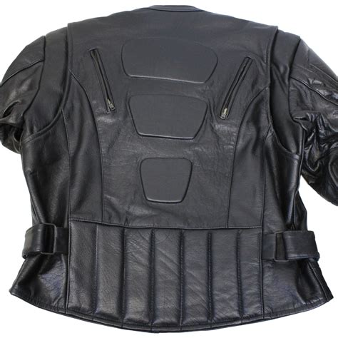 Kevlar Armor Racing Jacket – Hasbro Leather | Top Quality Bikers ...