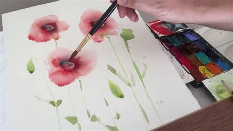 List Of Easiest Watercolor Flowers Ever Ideas - jonathansamplecomics