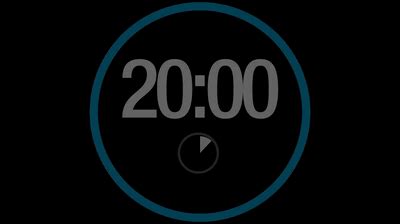 Countdown timer 20 minutes on Make a GIF