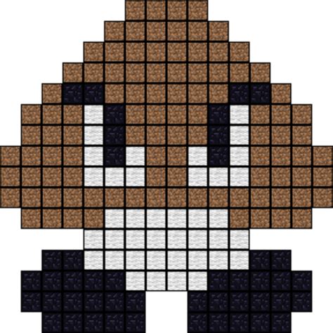 Goomba | Minecraft Pixel Art | Know Your Meme