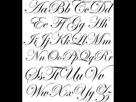 Cursive Alphabet Styles – AlphabetWorksheetsFree.com