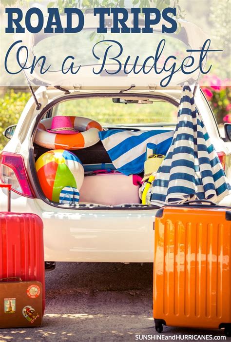 Road Trips on a Budget | Road trip on a budget, Road trip activities ...