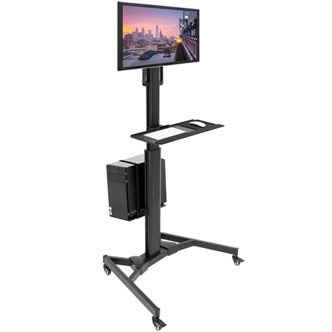 Buy -It! Computer Cart Mobile Desk Workstation with Monitor for Screen ...