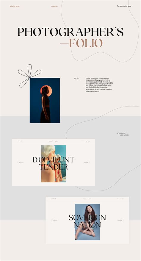 Portfolio Template :: Behance