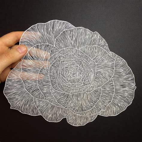 New Delicate Cut Paper Flowers by Maude White — Colossal