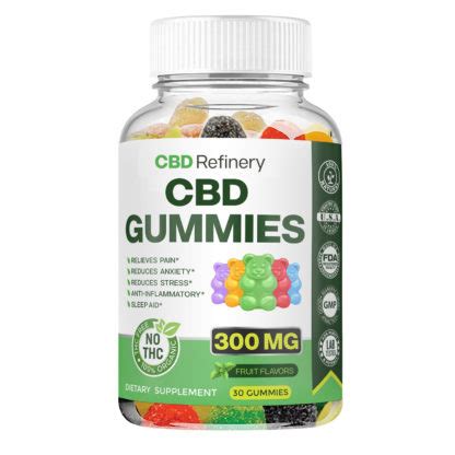 CBD Gummies 300MG - CBD Refinery