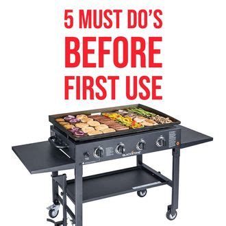 5 MUST DO Steps BEFORE the First Griddle Use - Griddle King