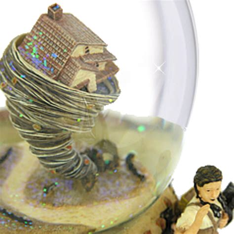 Tornado The Wizard of Oz Snow Globe