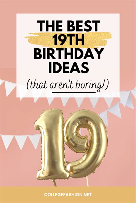 19th Birthday Party Ideas That Are Fun and Fabulous! – ShopBestBag