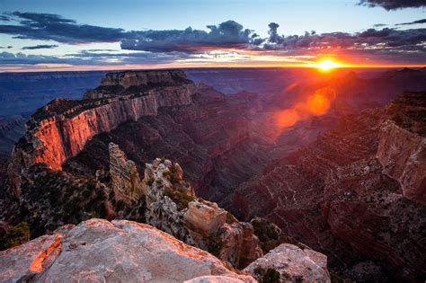 Free download | HD wallpaper: sunset, Grand Canyon, North Rim ...