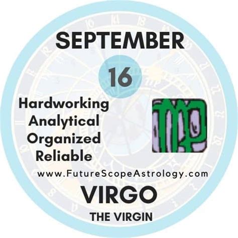 September 16 Birthday: Personality, Zodiac Sign, Compatibility, Ruling ...