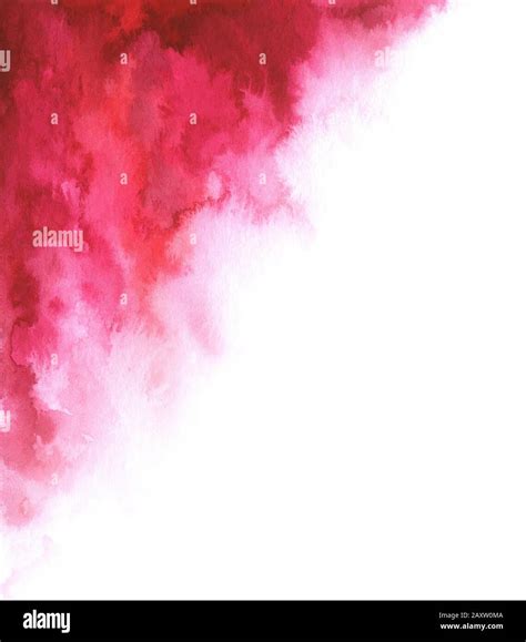 Watercolor abstract red and white gradient background Stock Photo - Alamy