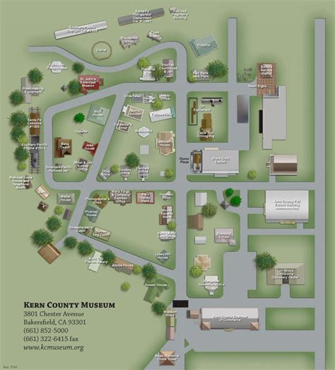 Kern County Museum Map - near Bakersfield CA • mappery