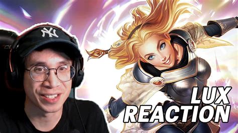 Arcane fan reacts to LUX (Voicelines, Skins, & Story) | LEAGUE OF ...