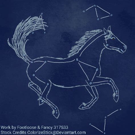 Constellation Horse by DulciesArt on DeviantArt