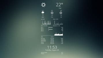 Rainmeter Skins Minimal - Fin Construir