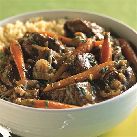 Spiced Beef Stew with Carrots and Mint Recipe | Bon Appétit