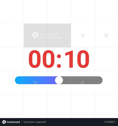 20 Second Timer Animated Icon download in JSON, LOTTIE or MP4 format