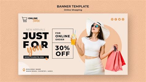 Premium PSD | Banner template for online fashion sale