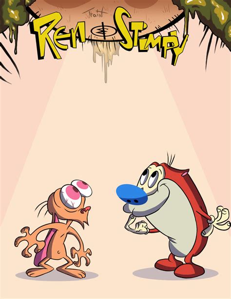 ren and stimpy by TraiN8 on DeviantArt