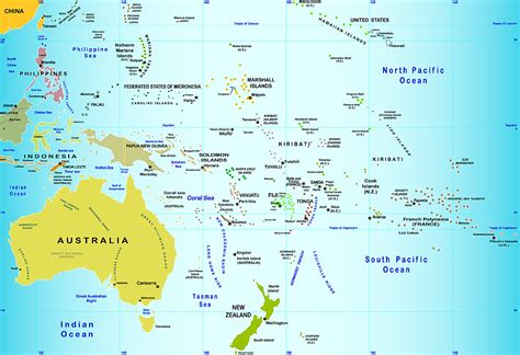 What Is Oceania? - WorldAtlas