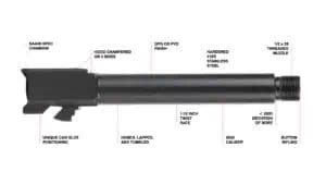 Ballistic Advantage Premium Glock 17 Gen 5 Threaded Barrel