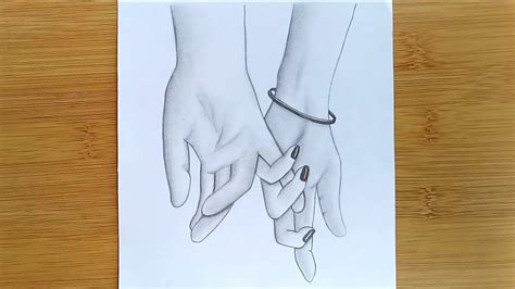 A Visual Guide to Drawing a Couple Holding Hands: Nurturing Love and ...