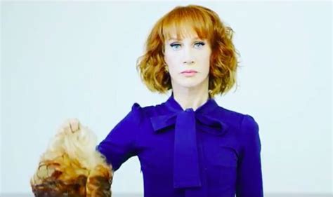 Kathy Griffin Holds Donald Trump's Bloody Head In Photoshoot