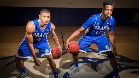 20 photos: Drake mens' basketball team media day