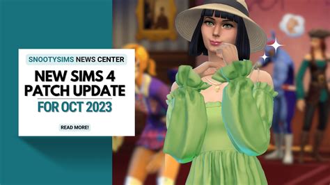 The Sims 4 New Patch Update (10/31/2023): Improved Gallery Moderation ...