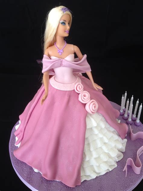 Barbie Pink Princess Cake - CakeCentral.com