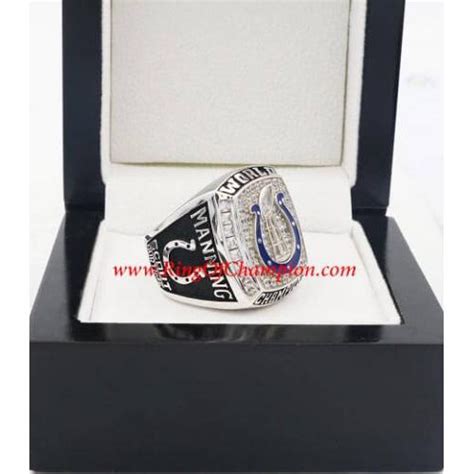 2006 Indianapolis Colts Super Bowl XLI World Championship Ring, Replica ...