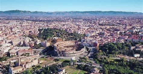 Italy Rome Colosseum Aerial View, Stock Video - Envato Elements