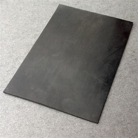 Sheet Rubber Black Solid Rubber A4 X 2mm Thick