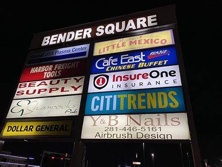 Lighted Signs Houston, TX | Commercial Lighted Signs Near Me