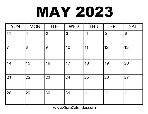 Calendar May 2023 Calendar - Get Latest Map Update