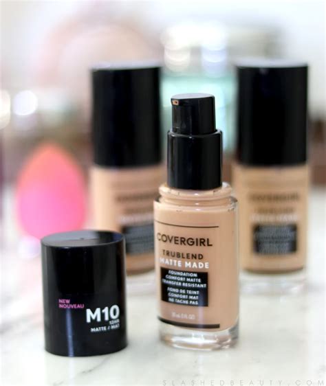 REVIEW: Covergirl TruBlend Matte Made Foundation | Slashed Beauty