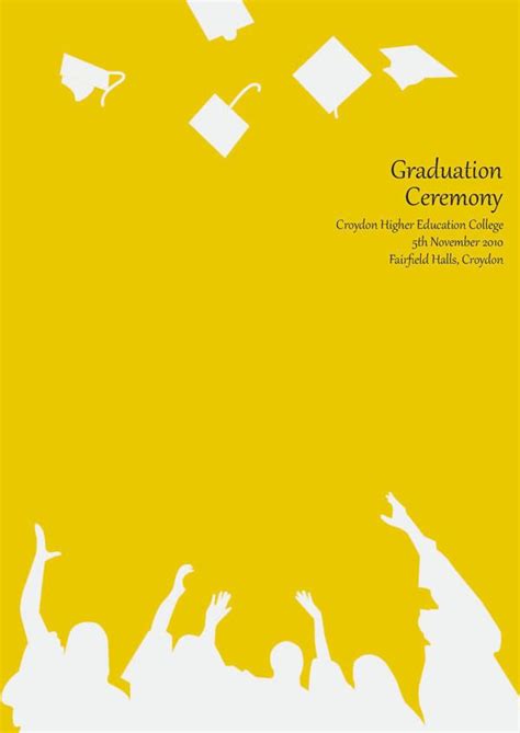 Graduation Booklet Cover on Behance | Booklet cover design, Booklet ...