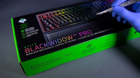 Razer Blackwidow V3 PRO Wireless Mechanical Keyboard - gruponym.mx