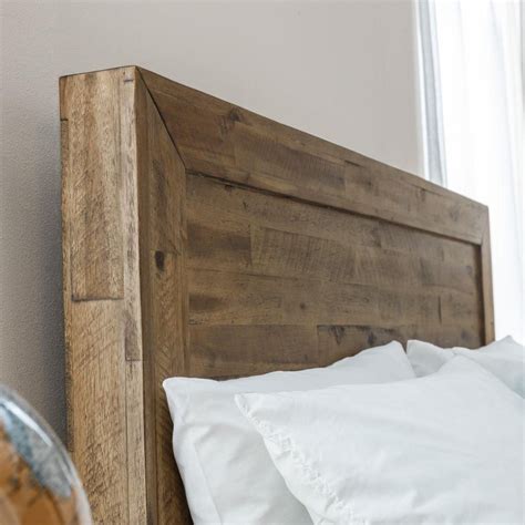 Hoxton Rustic Oak Wooden Bed Frame - 6ft Super King Size