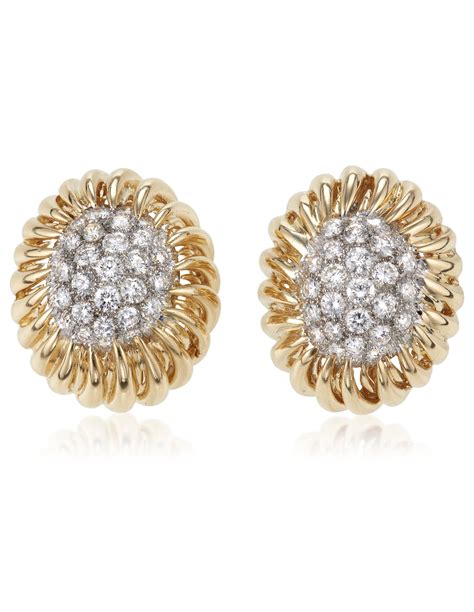 DAVID WEBB GOLD AND DIAMOND EARRINGS, | Christie’s