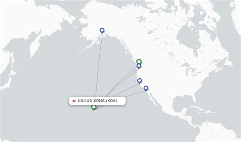 Alaska Airlines flights from Kailua-Kona, KOA - FlightsFrom.com